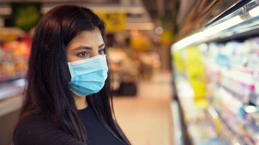 compras presenciais durante a pandemia