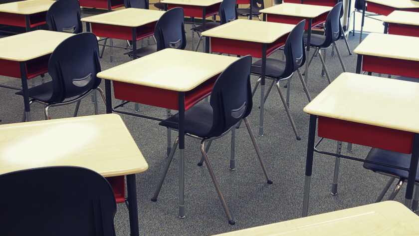 teste de covid em alunos